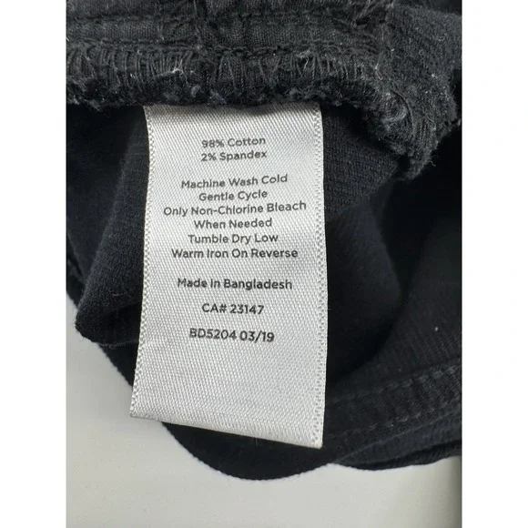 Talbots Simply Flattering 5 Pocket Corduroy Straight Fit Black Pants Size 10P - Picture 3 of 6